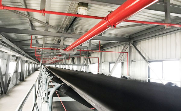 Raw Coal Handling and Preparation Pipe Conveyor Dry Commissioning Successfully